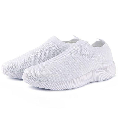 Women's Crystal Breathable Orthopedic Slip-On Walking Shoes