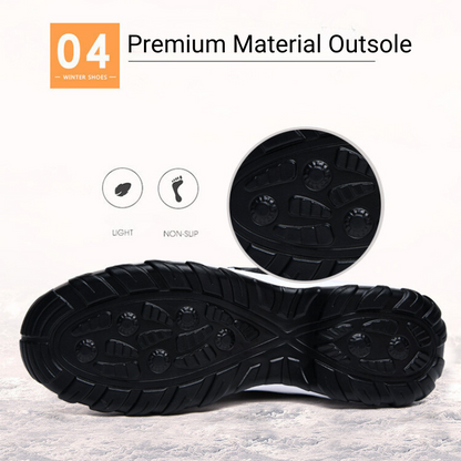 Orthopedic Sneakers Windproof Furred Thick Non-skid OutSole Winter Shoes