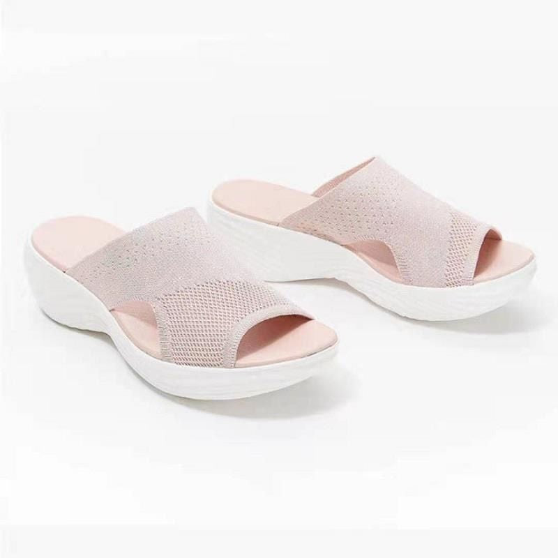 Women Orthotics Sandals Open Toe Comfortable Stretchy Summer Beach Casual Sandals