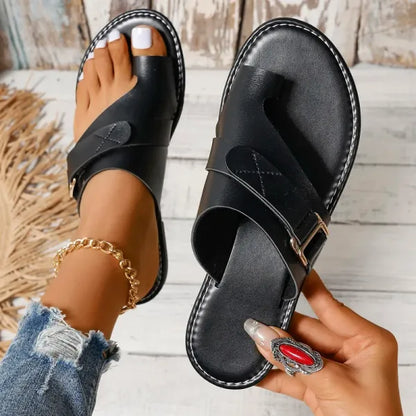 Women's Orthopedic Bunion Correction Leather Sandals