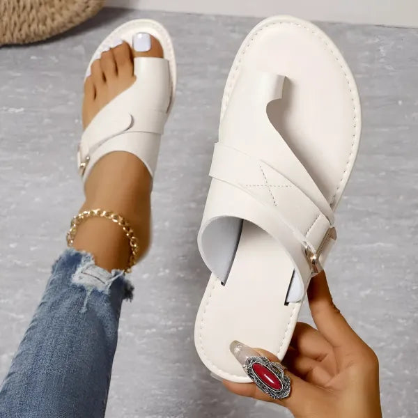 Women's Orthopedic Bunion Correction Leather Sandals